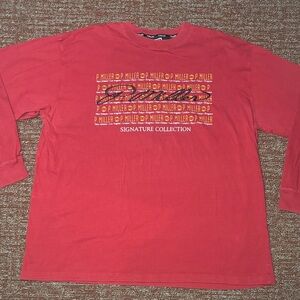 Vintage P. Miller long sleeve T shirt red long sleeve logo T shirt men’s XXL